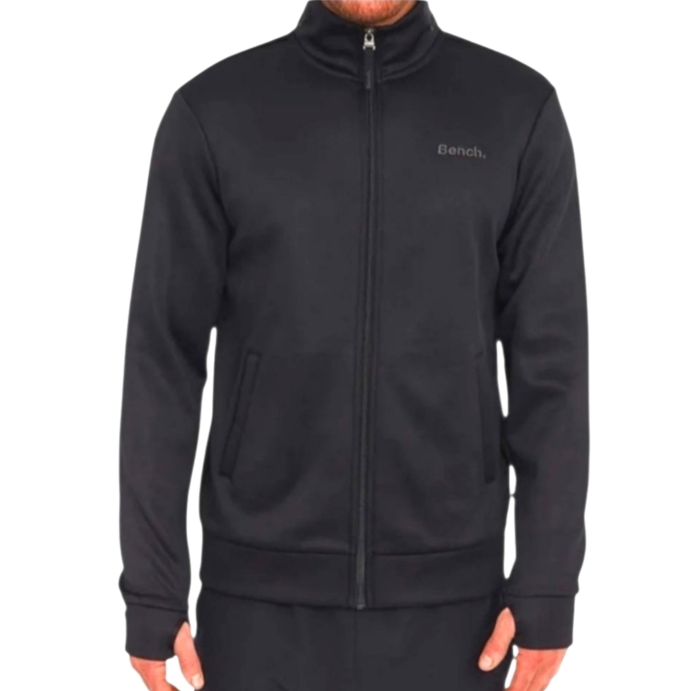 BENCH Men's Full Zip Black Jacket Size XXL